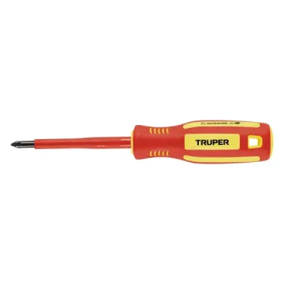 Destornillador Dieléctrico Estrella Phillips 3/16' Truper