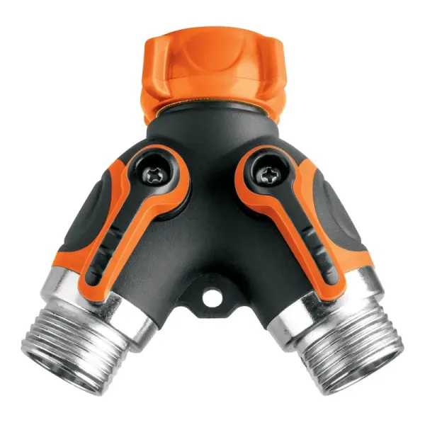 Conector Para Agua Y 3/4' Metálico Truper Con Recubrimiento (AD-2R - 102248)
