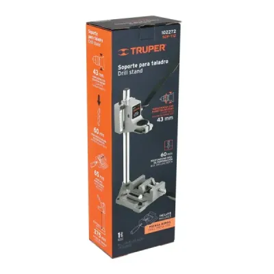 Soporte Taladro 1/2' 3/8' 50x21cm Truper Profundidad 60mm