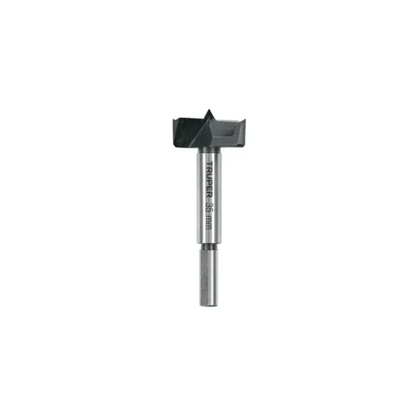 Broca Forstner Madera 35 Mm (1.3/8') Truper Largo 95 Mm (BFM-35 - 102372)