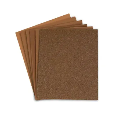 25 Lijas Para Madera Grano 60 Toolcraft En Papel Kraft