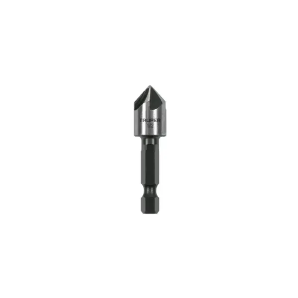 Broca Avellanador Metal 1/2' Truper Largo 2' Corte Rápido (AV-1/2 - 102380)