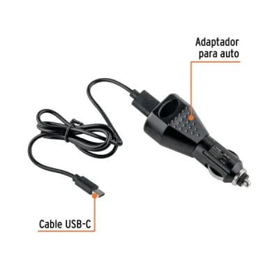 Linterna Reflector Led 2000lm Truper Tipo Batería Recargable