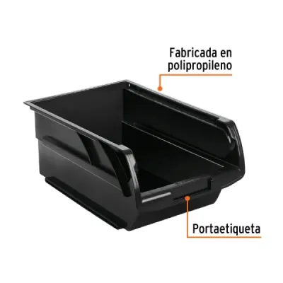 Gavetas Apilable No.2.5 14x21x9.5cm Truper Con Portaetiqueta