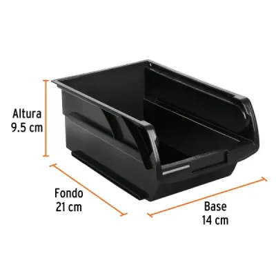 Gavetas Apilable No.2.5 14x21x9.5cm Truper Con Portaetiqueta