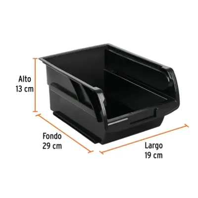 Gavetas Apilable No.3.5 19x29x13cm Truper Con Portaetiqueta