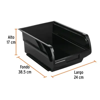 Gavetas Apilable No.4.5 24x38x17cm Truper Con Portaetiqueta