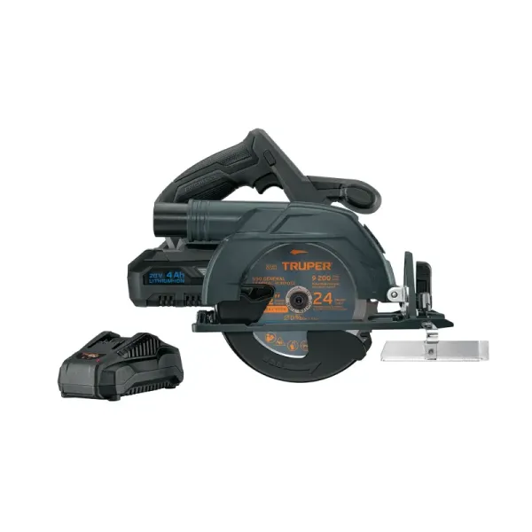 Sierra Circular Inalámbrica 6.1/2' 20v Truper Max 1 Batería (MAX-20SC - 102480)