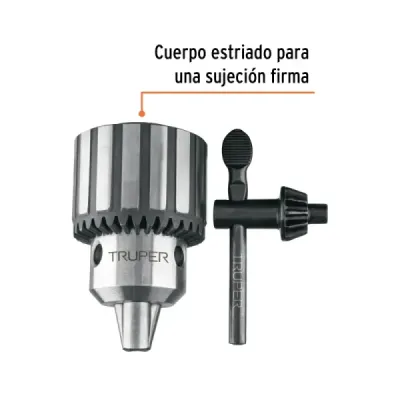 Mandril Llave 5/8' Taladro De Banco Árbol Truper Cono B16
