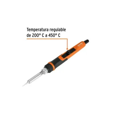 Cautín Lápiz Electrónica 25w Regulable Truper Con Accesorios