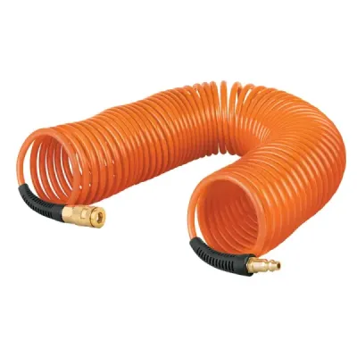 Manguera Resorte 7.6m Compresor De Aire Truper 200psi Ligera