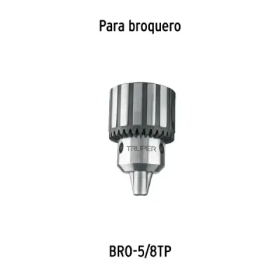 Llave Para Mandril Taladro De Banco Árbol Truper En Acero