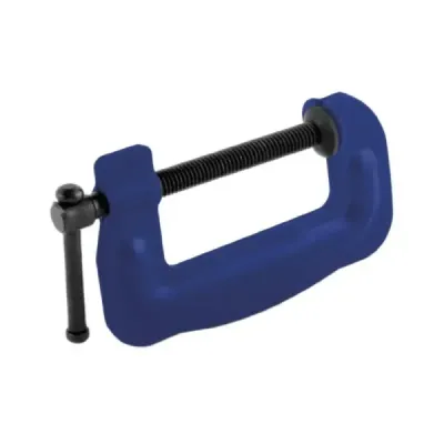 Prensa Tipo C De 2.1/2' Troquelada Toolcraft De Uso Ligero