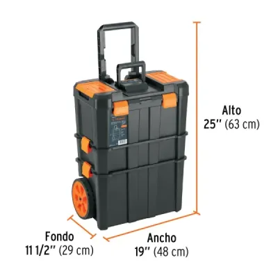 Caja De Herramientas 3 En 1 Desmontable 48x63cm 53l Truper