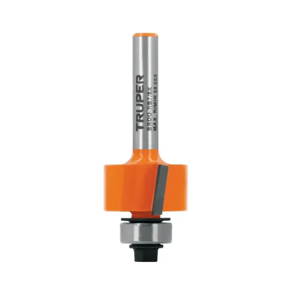 Fresa Rebajadora Bordes 22x13mm Truper Balinera 1/2' (BROU-RB7/8X - 102724)