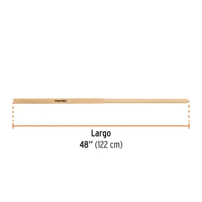 Mango Paladraga 48' 33x33mm Truper Ca-34 Ca-36 Ca-38