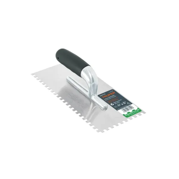 Llana Dentado Cuadrado 1/4' Pulido Truper Comfort Grip (LLG-6C - 102779)