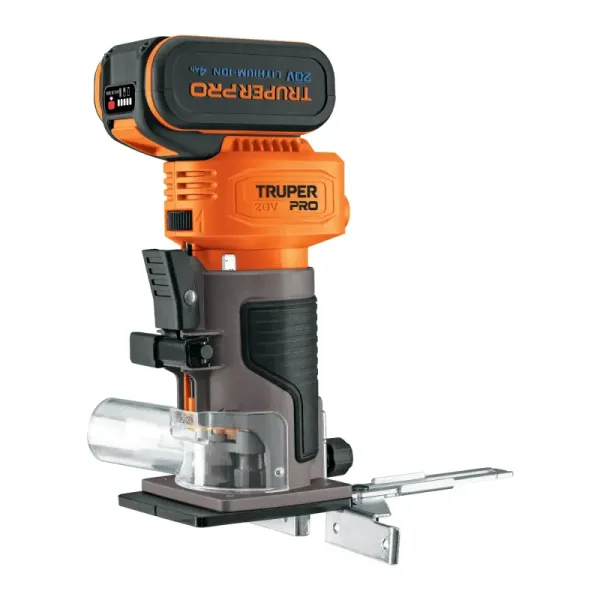 Ruteadora Compacta Inalámbrica 20v Truper Pro 1 Batería (ROUI-20A - 102865)