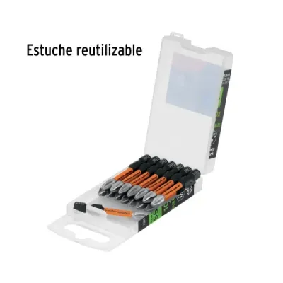 Set 15 Puntas Cruz Estrella Philips Ph2 X 2' Truper Expert