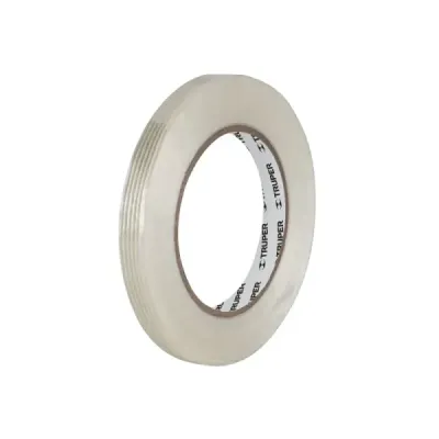 Cinta Embalaje Filamento 50mx12mm Truper 30kgf Reforzada