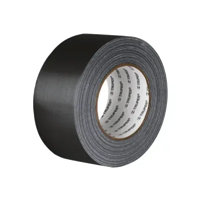 Cinta Americana Ducto Negra 30mx48mm Truper 200kgf/cm