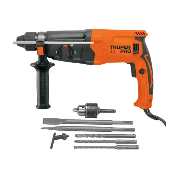 Taladro Percutor Sds Plus 3.2j Truper Pro Set Herramientas (ROEL-30A - 103066)