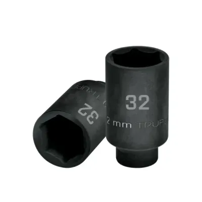 Copa Dado Impacto Largo 32mm 6 Puntas Truper Cuadrante 1/2'
