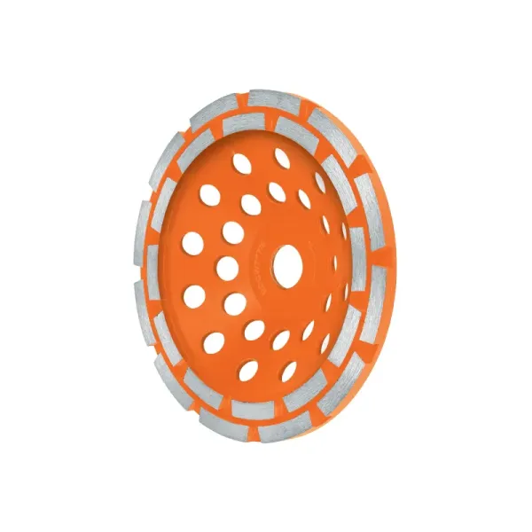 Copa Diamante Hilera Doble 7' (18cm) Truper Acabado Liso (CDT-2174 - 103213)