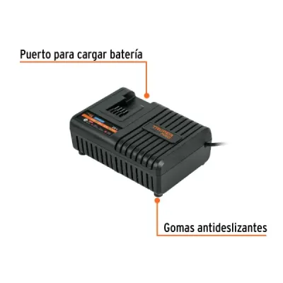 Cargador Rápido Batería Herramientas Inalámbricas Truper Pro