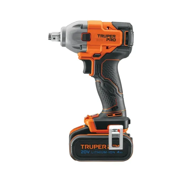 Llave Impacto Inalámbrica 1/2' 20v Truper Pro 1 Batería (LIMI-20A2 - 103251)