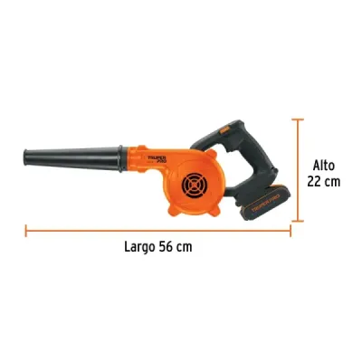 Sopladora Inalámbrica 20v 72 Cfm Truper Pro Batería Cargador