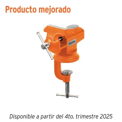 Prensa Banco Para Joyero 2.1/2' Truper Protector De Gomas