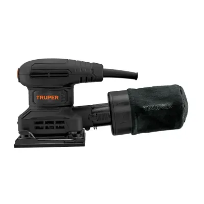 Lijadora Orbital 1/4 Hoja 300w Truper Industrial 15000 Opm