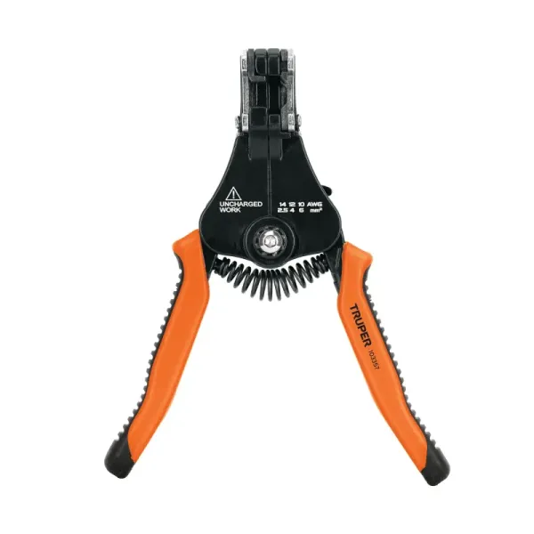 Alicate Pelacable Automático 6.3/4" Pretul Cable 14-10 Awg Truper (PE-CA-65 - 103357)