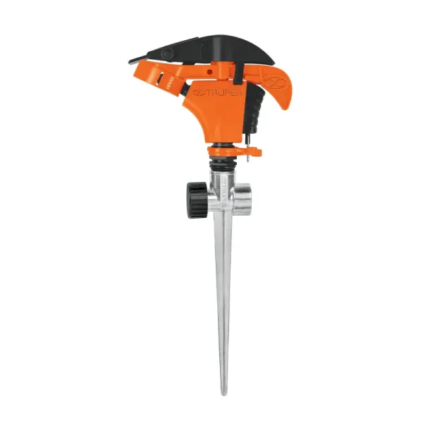 Aspersor Plástico 2 Vías Estaca 20cm Truper Limitador Riego (ASP-P11X - 10339)