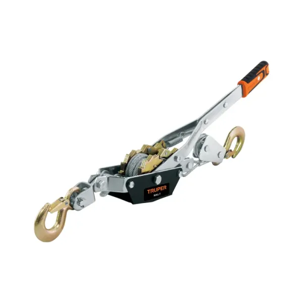 Garrucha Malacate 1t 1.5mx5mm Truper Remolcar Cargar Tensar (MAL-1 - 103458)