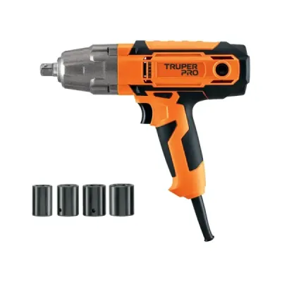Llave Impacto 1/2' 550w 350nm Truper Pro Con Herramientas