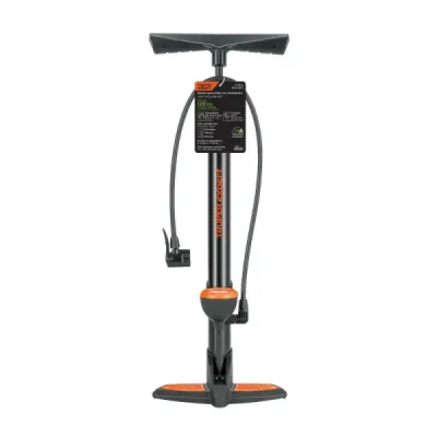 Bomba Manual Inflador Pie 120 Psi Truper Expert Manómetro