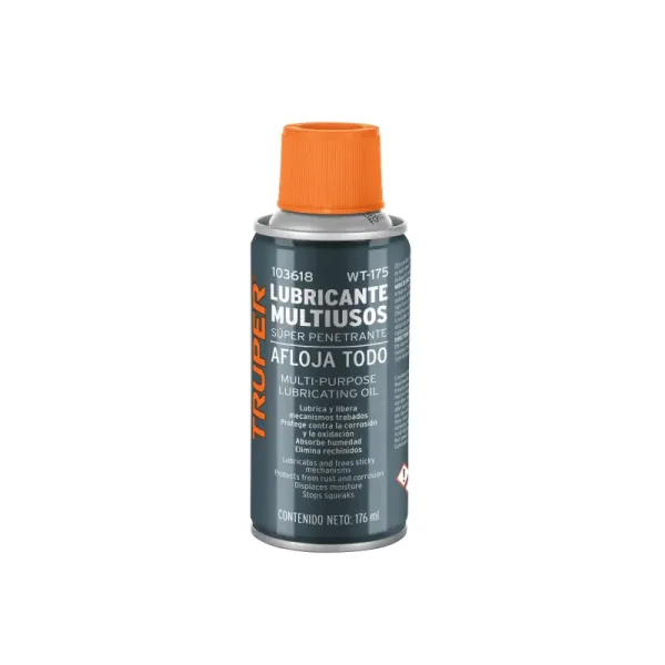 Aceite Lubricante Multiusos 176ml 6oz Truper Con Aplicador (WT-175 - 103618)