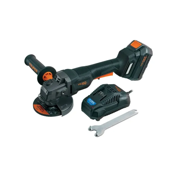 Pulidora Angular Inalámbrica 4.1/2' 20v Truper Max Batería (MAX-20EP - 103639)