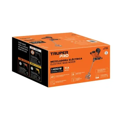 Mezcladora Eléctrica 1400w 0-800 Rpm 90x12cm Truper Pro
