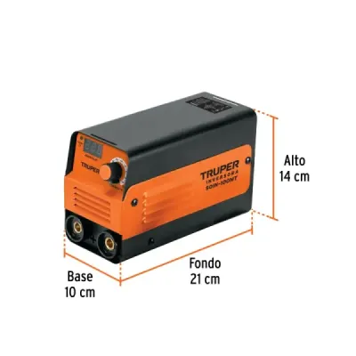 Mini Soldador Inversor 100a 1 Fase Cd Truper 120v Smaw Mma