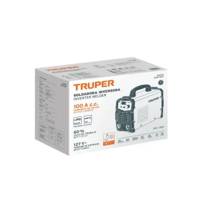 Soldador Inversor 100a 2 Fases Truper 120-220v 4 Soldaduras
