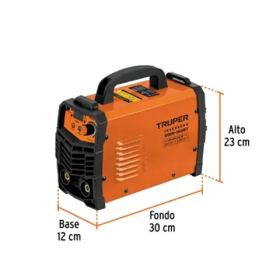 Soldador Inversor 160a 2 Fases Truper 120-220v 4 Soldaduras