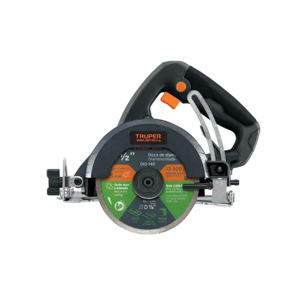 Cortador Piedra Baldosa 4.1/2' 1500w 34mm Truper Industrial (CAZE-4-1/2N - 103738)