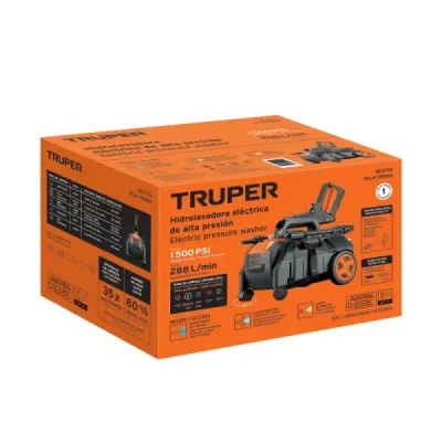 Hidrolavadora Eléctrica 1500 Psi 1400 W Truper Horizontal