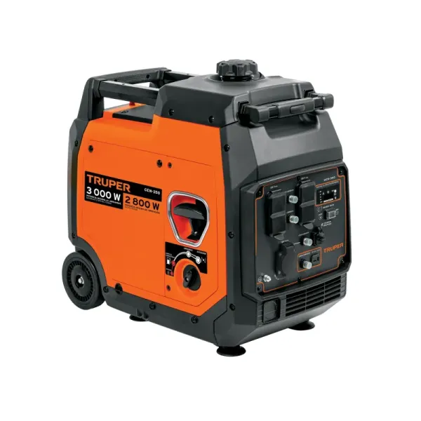 Generador Inversor 3000 W Truper Silencioso Encendido Manual (GENERADOR - 103773)