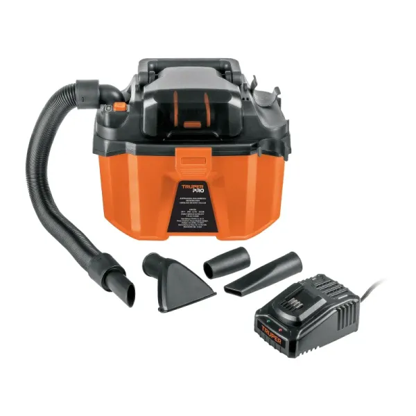 Aspiradora Inalámbrica 20v 7.5l Truper Pro Batería Cargador (ASPI-20A - 103955)