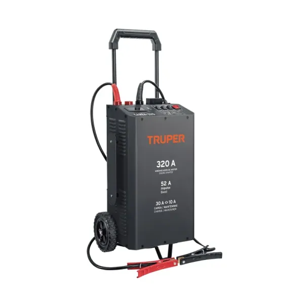 Cargador Arrancador Baterías 12-24v 320a Truper 120v Rápido (CARGADOR - 104021)