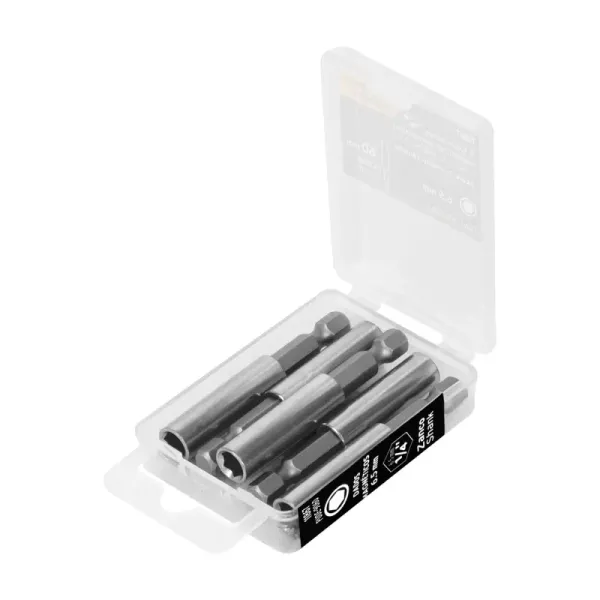 Set 5 Extensiones Puntas Magnética 1/4' Largo 60 Mm Truper (PUDE-9060 - 11867)